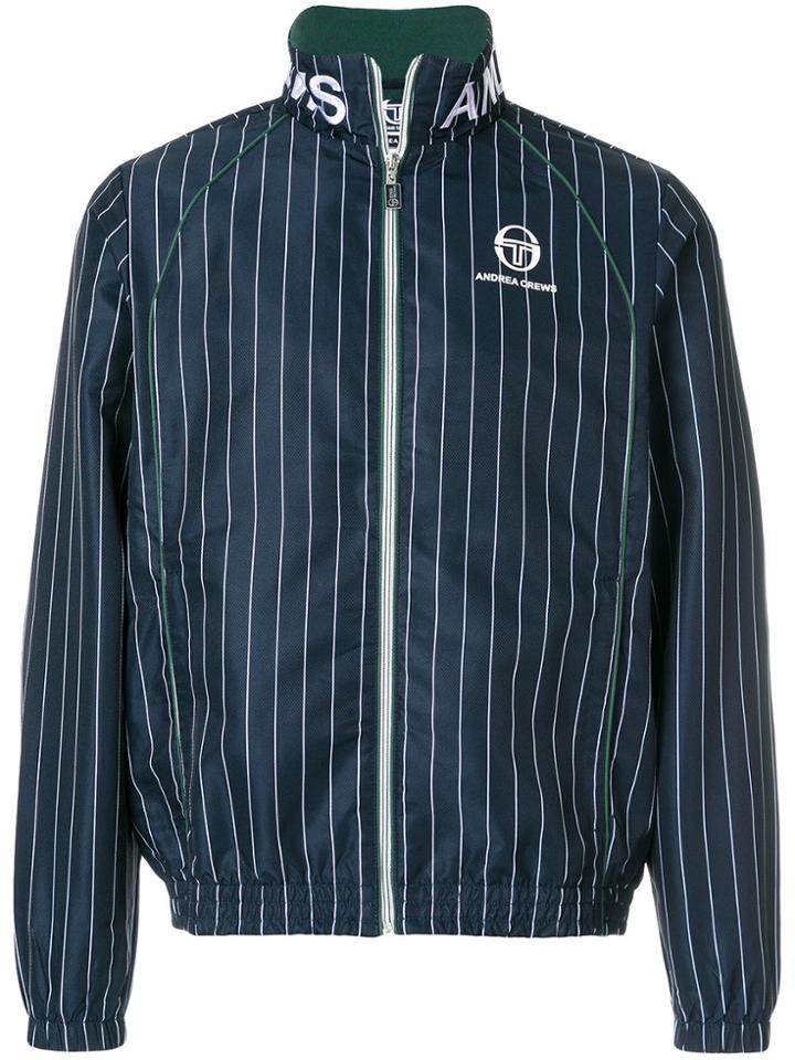 Andrea Crews Sergio Tacchini Capsule Track Jacket - Blue