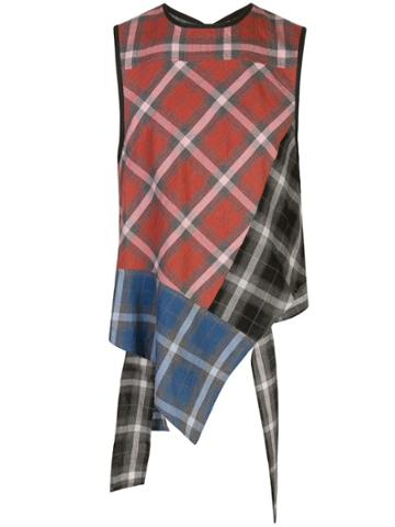 Chin Menswear Intl Patchwork Top - Red
