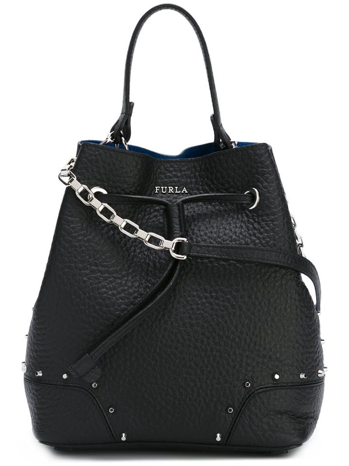 Furla 'stacy' Studded Bucket Tote