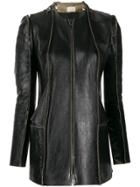 Maison Martin Margiela Pre-owned 1990s Biker Jacket - Black