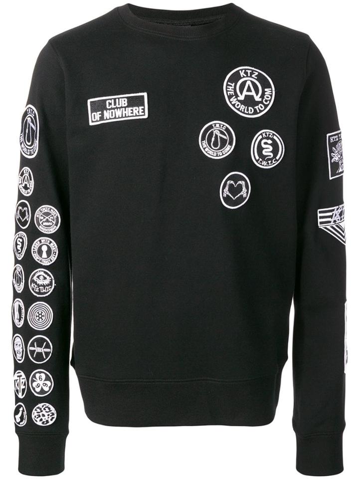 Ktz Scout Patches Sweatshirt - Black