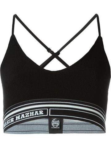 Nasir Mazhar Waffle Plunge Bra