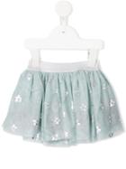 Stella Mccartney Kids - Floral Print Honey Skirt - Kids - Cotton/polyester - 24 Mth, Toddler Girl's, Blue