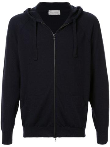 John Smedley Long Sleeve Full Zip Hoody John Smedley - Black