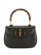 Gucci Pre-owned Bamboo Top Handle Bag - Black
