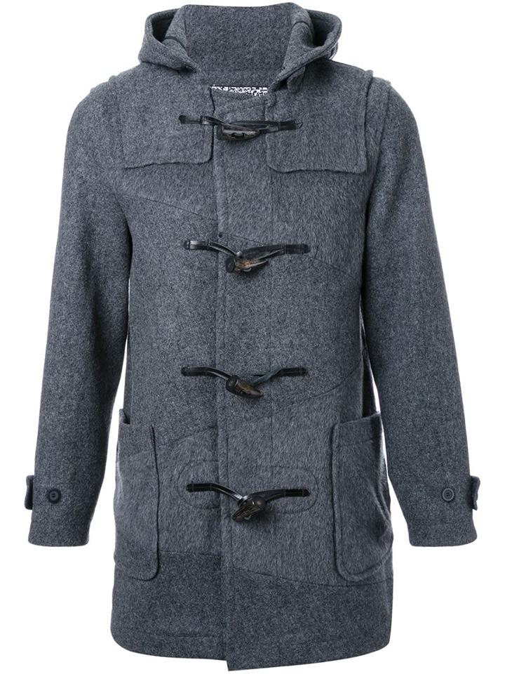 Anrealage 'noise Panel' Duffle Coat