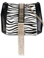 Lanvin Zebra Print Satchel - Black