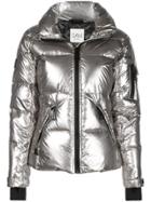 Sam. Freestyle High-neck Puffer Jacket - Silver