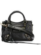 Balenciaga Mini 'classic City' Crossbody Bag, Women's, Black, Lamb Skin/metal (other)