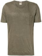 Massimo Alba Patch Pocket T-shirt - Green