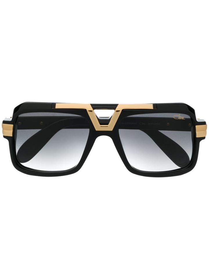 Cazal Geometric-frames Sunglasses - Black