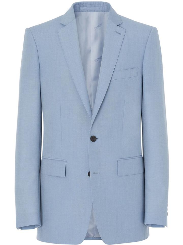 Burberry Classic Fit Tailored Jacket - Blue