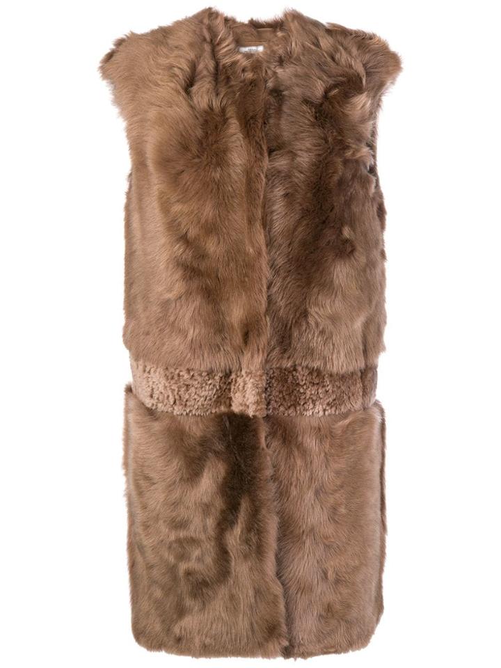 Desa 1972 Sleeveless Coat - Brown