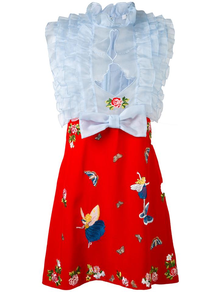 Vivetta - Quetzal Dress - Women - Silk - 42, Red, Silk