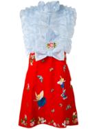 Vivetta - Quetzal Dress - Women - Silk - 42, Red, Silk