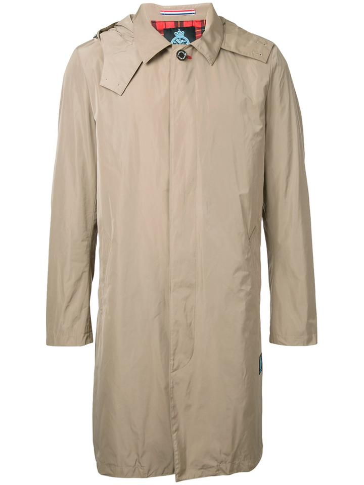 Guild Prime - Casual Trench Coat - Men - Polyester - 2, Nude/neutrals, Polyester