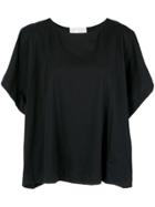 Lilly Sarti Wide Sleeves Blouse - Black