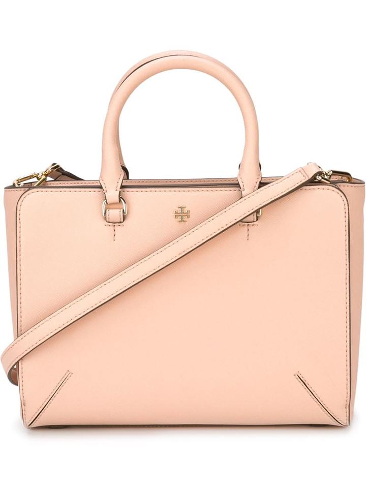 Tory Burch Zip Up Tote Bag