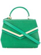 Rula Galayini Leia Textured Satchel - Green