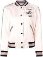 Coach Reversible Varsity Jacket - Pink
