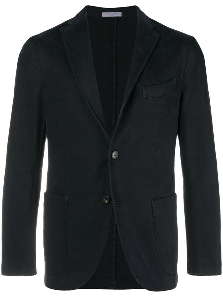 Boglioli Classic Single-breasted Blazer - Blue