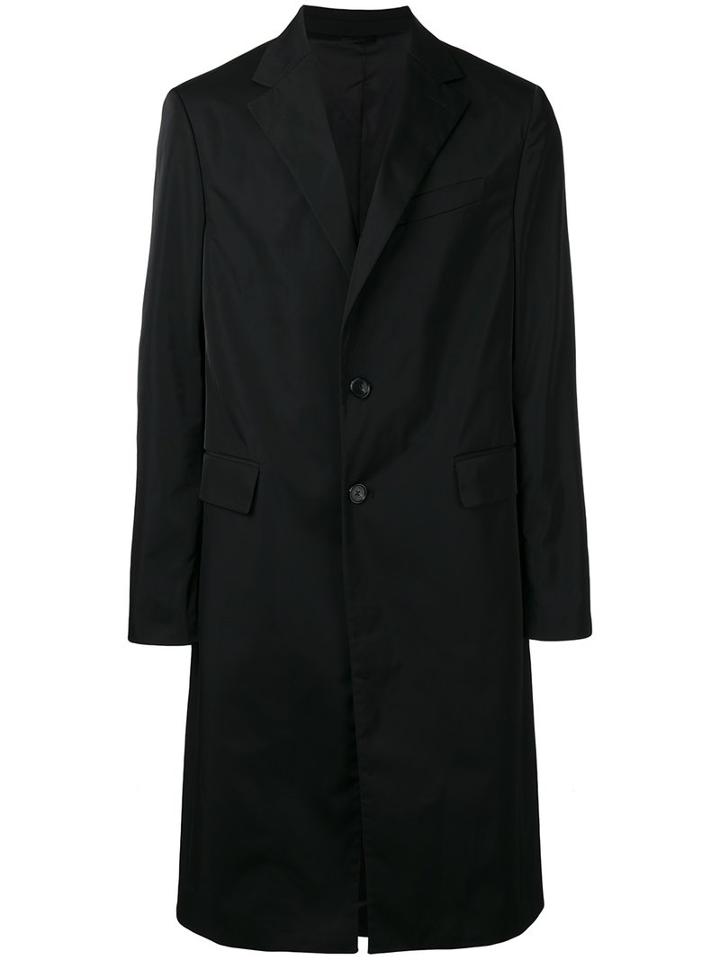 Raf Simons Senior Coat, Men's, Size: 48, Black, Nylon