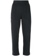 Rag & Bone Loose Cropped Track Pants - Black
