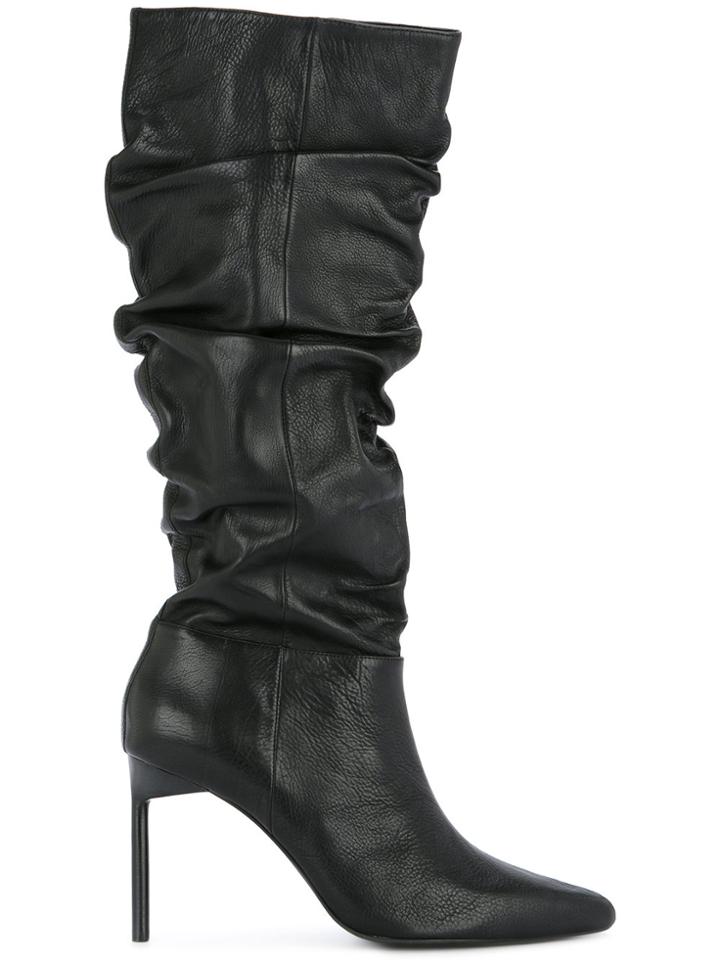 Manning Cartell Pointed Pump Boots - Black