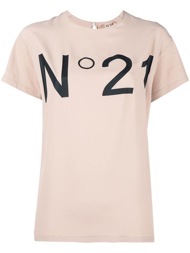 Nº21 Logo T-shirt - Neutrals