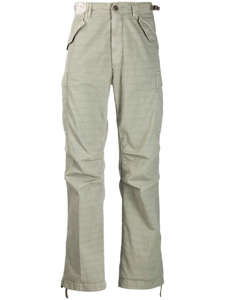 Incotex Classic Cargo Trousers - Green
