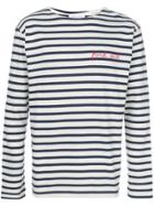 Maison Labiche Striped Fitted Sweatshirt - Multicolour