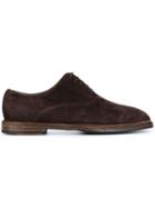 Dolce & Gabbana Aged Suede Derby Shoes