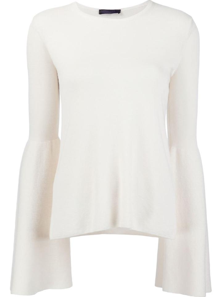 The Row Bell Sleeve Jumper, Women's, Size: Small, Nude/neutrals, Silk/cashmere