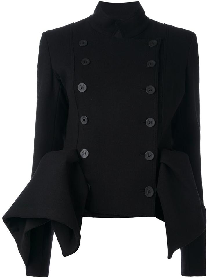 Capucci Double-breasted Draped Jacket