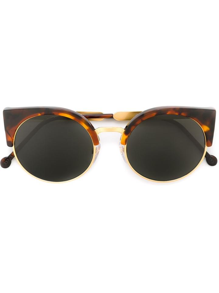 Retrosuperfuture 'ilaria Havana' Sunglasses - Brown