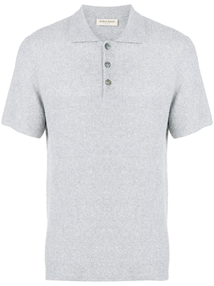 Al Duca D'aosta 1902 Brushed Polo Shirt - Grey