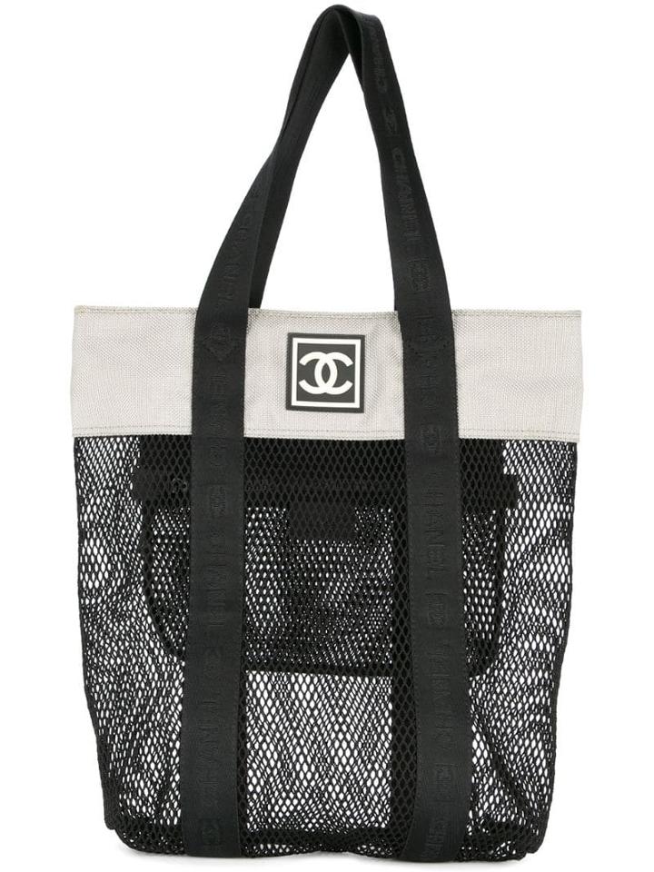 Chanel Pre-owned Sports Line Shopper Tote - Black