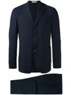 Boglioli Classic, Slim Fitting, Single Breasted Suit, Men's, Size: 48, Blue, Virgin Wool/acetate/cupro