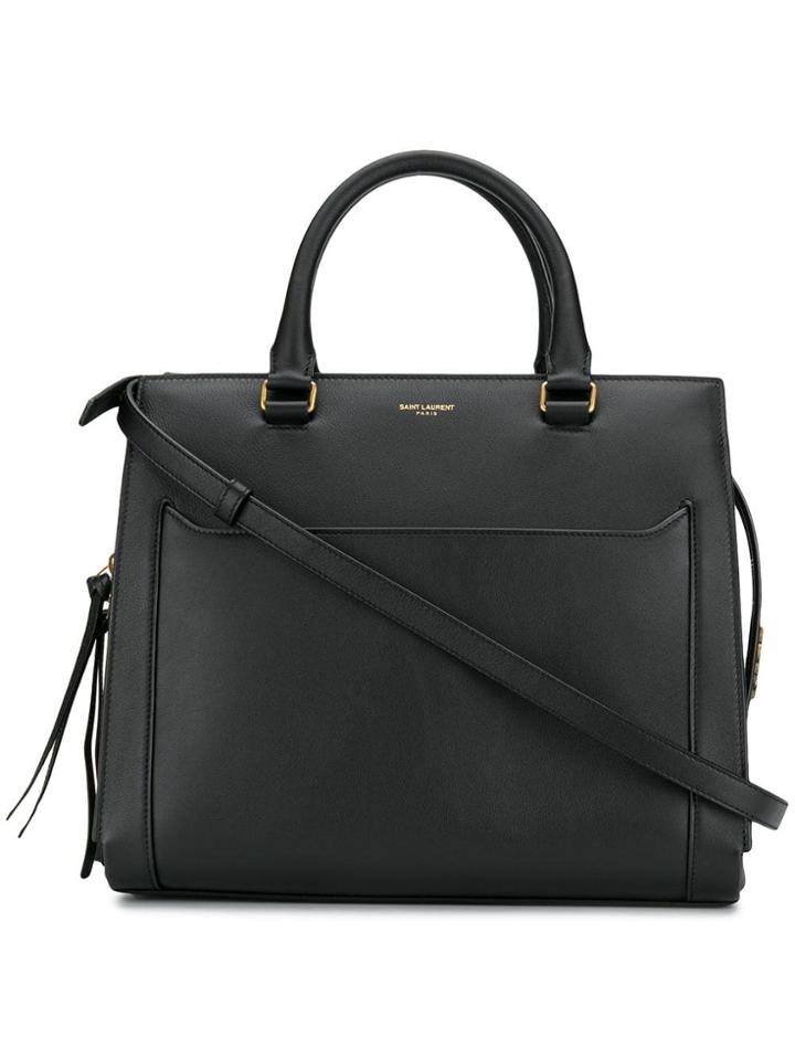 Saint Laurent East Side Tote Bag - Black