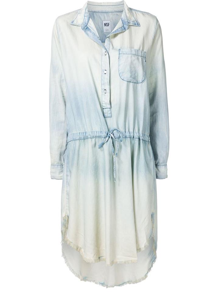 Nsf Frayed Hem Dress