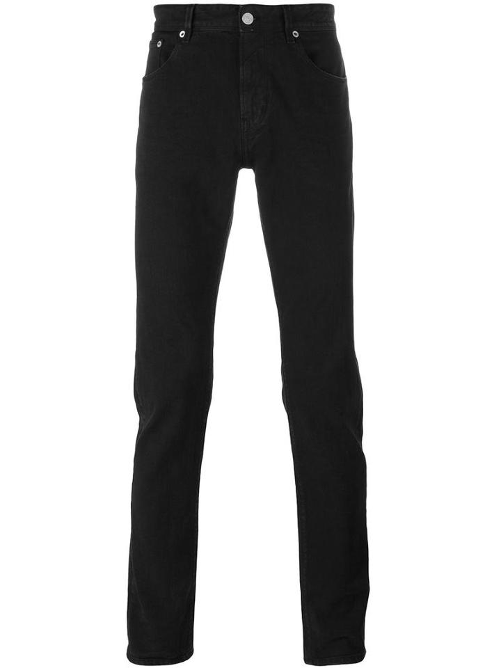 Pt05 Stretch Skinny Jeans, Men's, Size: 33, Black, Cotton/spandex/elastane