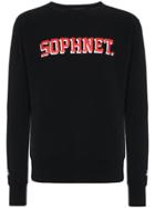 Sophnet. Logo Crew Neck Sweatshirt - Black