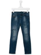 Diesel Kids Grupeen-j Jeans, Girl's, Size: 6 Yrs, Blue