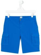 Armani Junior Cargo Shorts - Blue
