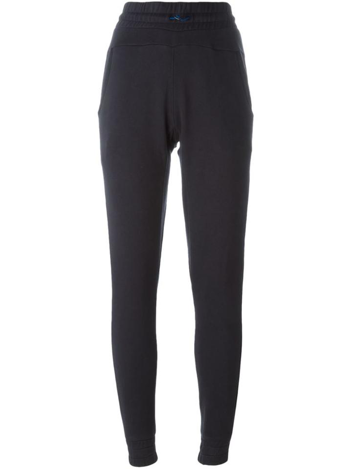 Diesel Tapered Track Pants, Women's, Size: M, Black, Cotton/viscose