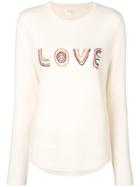 Chinti & Parker Love Sweater - White