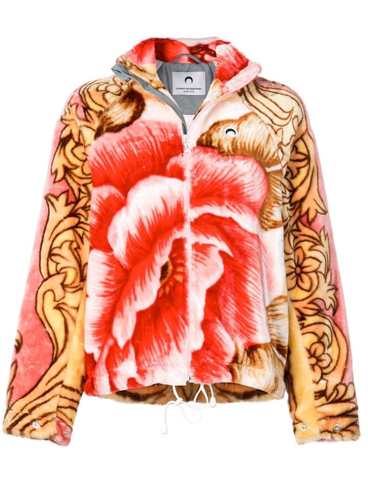 Marine Serre Djellaba Jacket - Orange