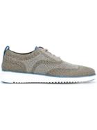 Cole Haan Brogue Detail Lace-up Shoes - Grey