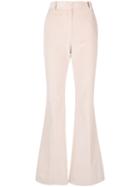 Erika Cavallini Corduroy Flared Trousers - Pink