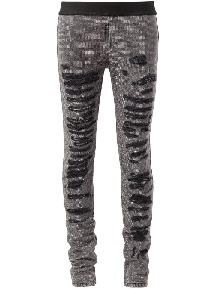 Faith Connexion Distressed Skinny Trousers